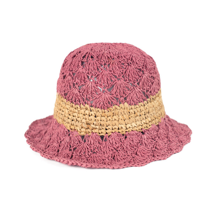 Dámský klobouk Hat model 17238110 Light Pink - Art of polo