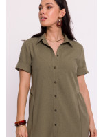 Šaty BeWear B282 Olive