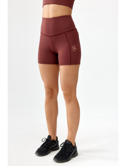 Drsné šortky Radical model 20120820 Shorts Burgundy - Rough Radical