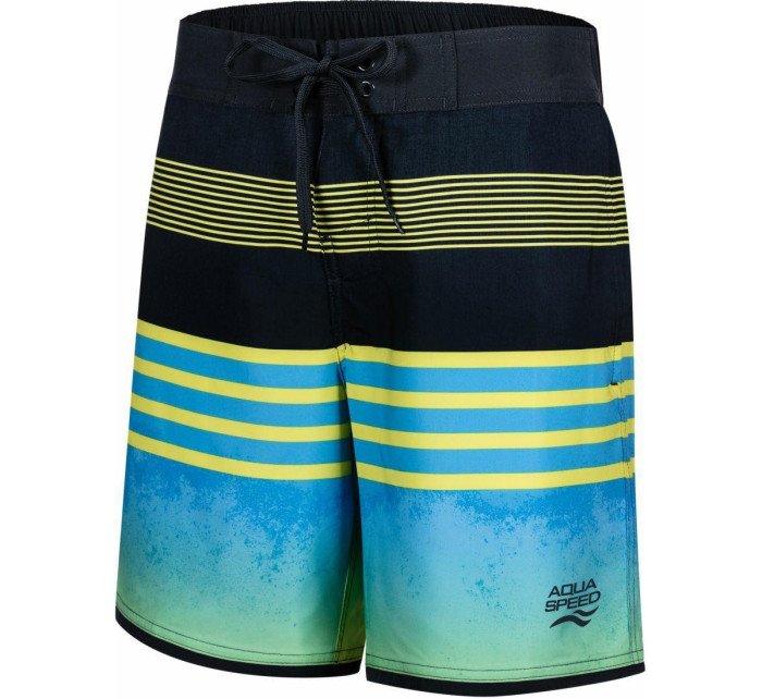 AQUA SPEED Plavecké šortky Nolan Blue/Yellow/Black