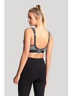 Sportovní podprsenka 7341B  Non Wired Bra charcoal marl šedá - Panache