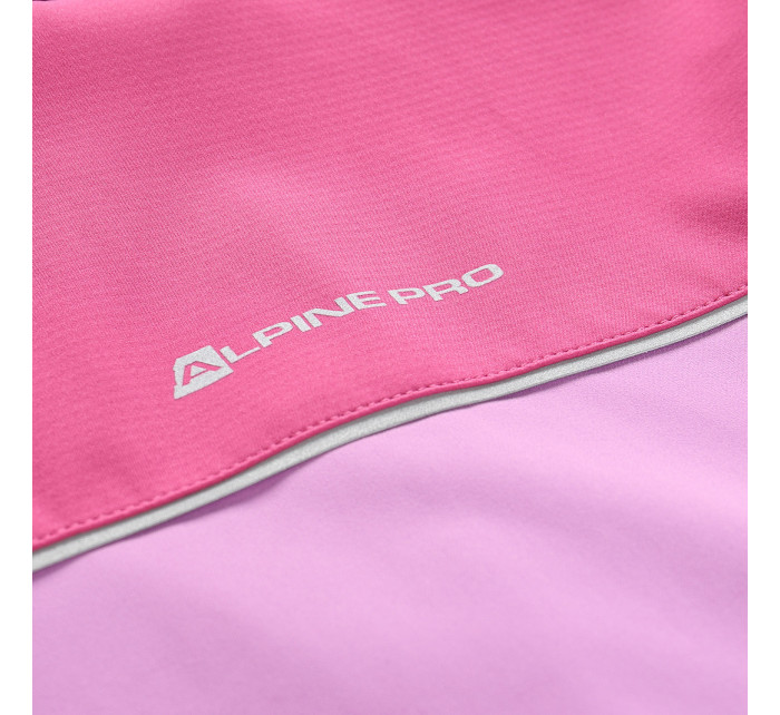 Dětská softshellová bunda ALPINE PRO TYCHO fuchsia red