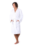 Unisex župan Sauna kimono bílá - Vestis