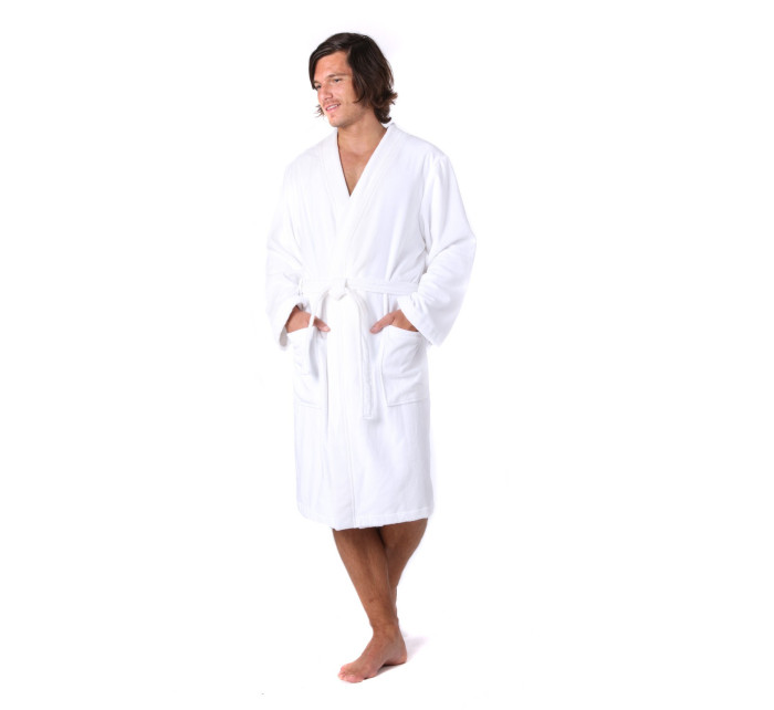 Unisex župan Sauna kimono bílá - Vestis