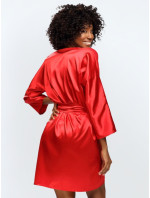 DKaren Housecoat Femi Red