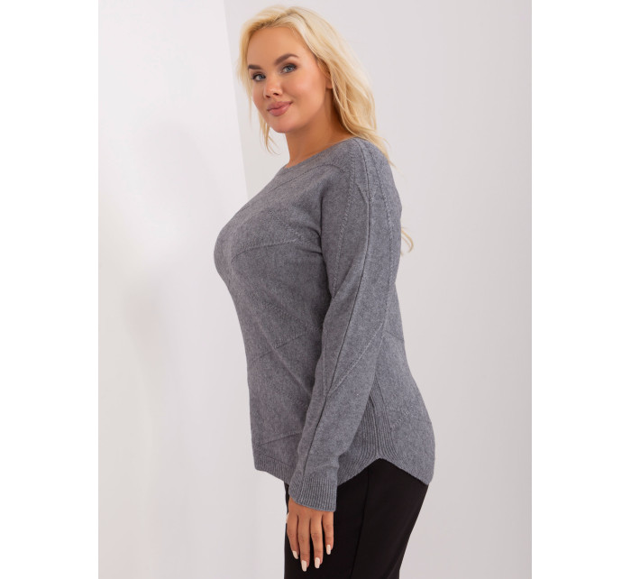 Sweter PM SW PM model 18948928 ciemny szary - FPrice