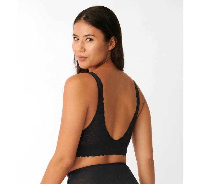 Dámský top Zero Feel Lace 2.0 Top - BLACK - černý 0004 - SLOGGI