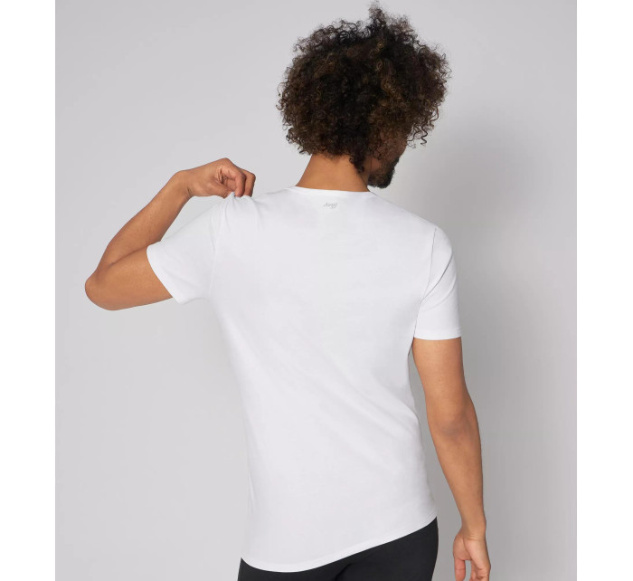 Pánské tričko GO Shirt O-Neck Slim Fit - WHITE - bílá 0003 - SLOGGI