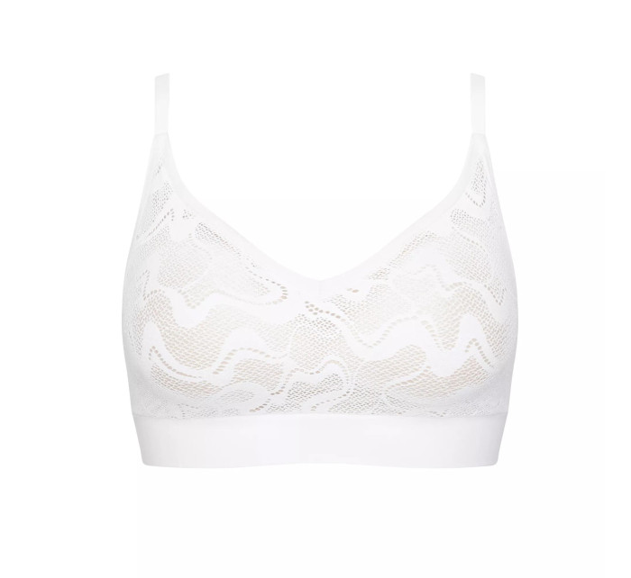 Dámská podprsenka GO Allround Lace P - WHITE - bílá 0003 - SLOGGI