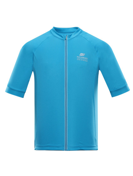 Pánský cyklistický dres ALPINE PRO SAGEN neon atomic blue