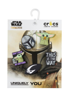 Crocs Jibbitz Disneys The Mandalorian Star Wars pin 10009674