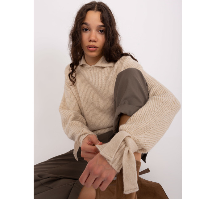 Sweter BA SW model 19040924 beżowy - FPrice