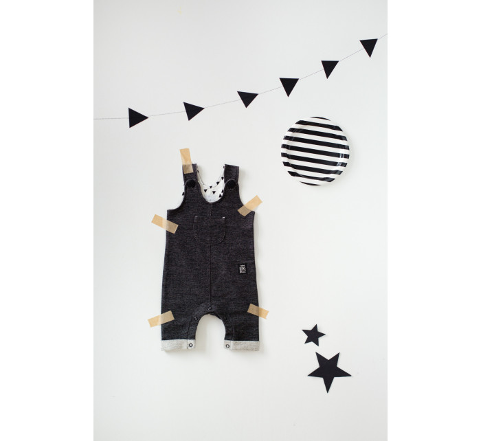 Dupačky Pinokio Happy Day Dungarees Black