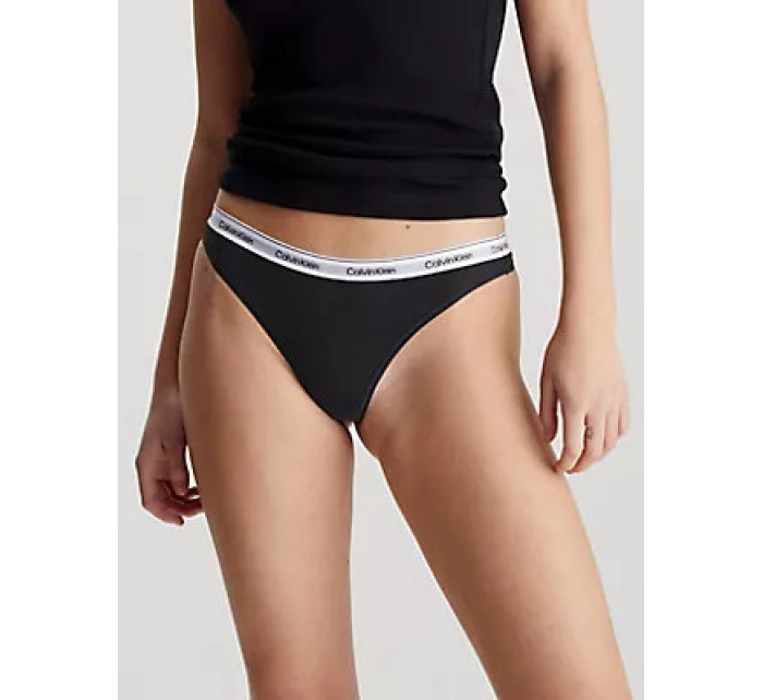 Dámské spodní prádlo THONG 3PK 000QD5209EUB1 - Calvin Klein