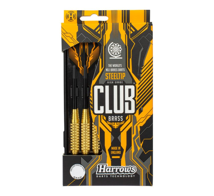 Šipky Harrows Club Brass Steeltip HS-TNK-000013089