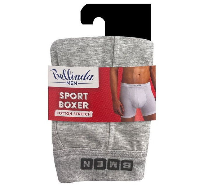 Pánské boxerky SPORT BOXER Šedá - BELLINDA