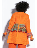 Fobya Cardigan F1814 Oranžová