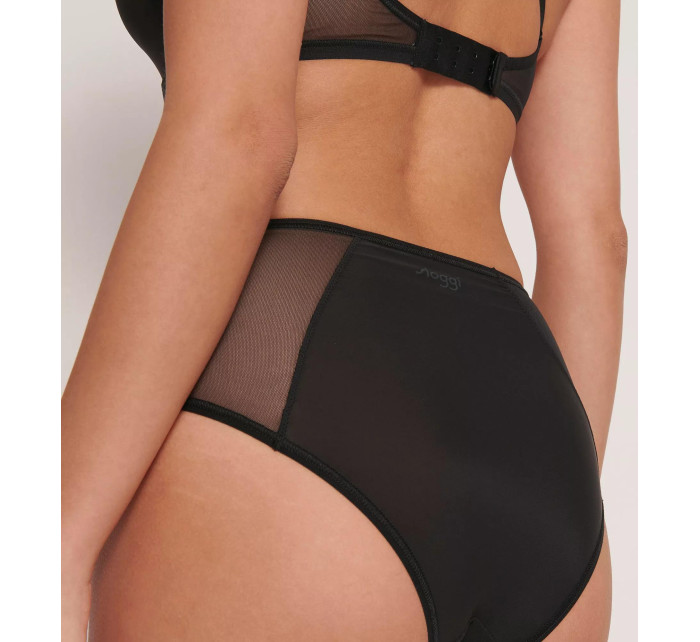 Dámské kalhotky Soft ADAPT High Waist - BLACK - černé 0004 - SLOGGI