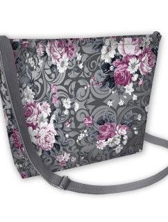 Bertoni Plátěná taška Samba Chic Grey/Pink