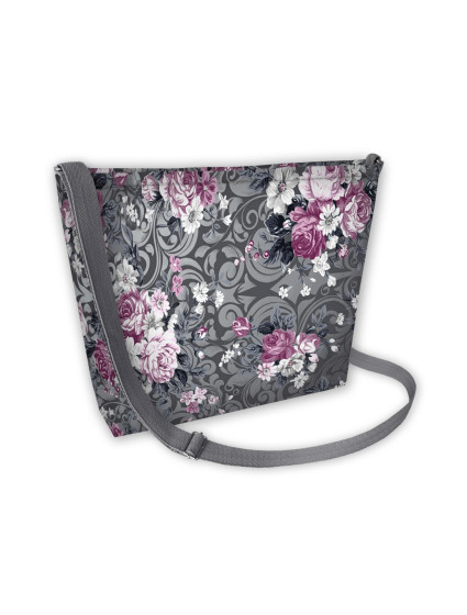 Bertoni Plátěná taška Samba Chic Grey/Pink