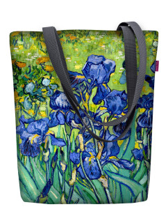 Bertoni Plátěná taška Sunny Irises Green