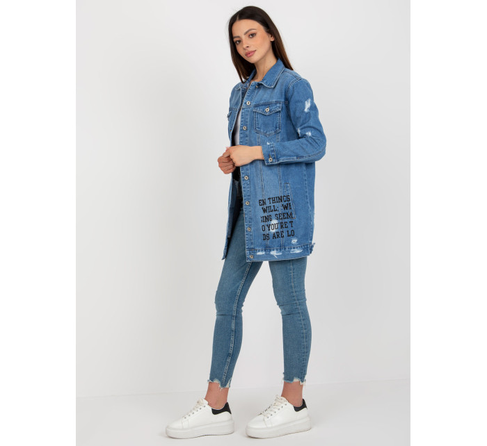 Dámská džínová bunda HM KR M229.55 Modrá jeans - FPrice