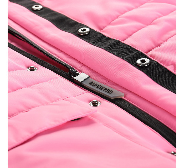 Dětská bunda s membránou ptx ALPINE PRO WERDO pink cosmos