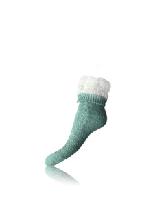 Extrémně teplé ponožky EXTRA WARM SOCKS - BELLINDA - světle zelená