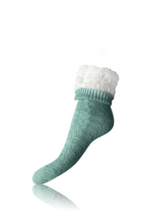 Extrémně teplé ponožky EXTRA WARM SOCKS - BELLINDA - světle zelená