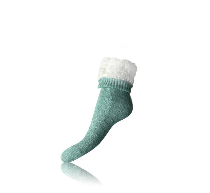 Extrémně teplé ponožky EXTRA WARM SOCKS - BELLINDA - světle zelená