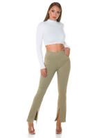 Sexy  Highwaist Pants with cut model 19627078 - Style fashion