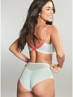 Panache Tango Essence Deep Brief aqua/coral 10963