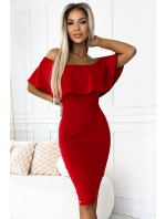 Dámské španělské šaty Numoco Marbella - červené