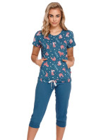 Dámské pyžamo modré se model 16166721 - DN Nightwear