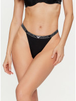 Dámské tanga 164282 4R221 00020 černé - Emporio Armani