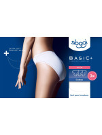 Dámské kalhotky Basic+ Tai 3P - WHITE -bílé 0003 - SLOGGI