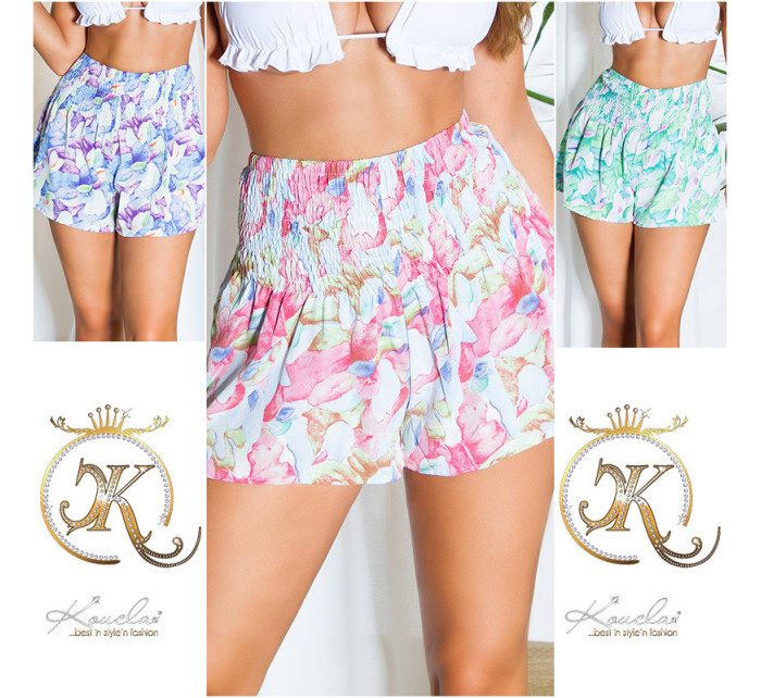 Sexy Koucla Highwaist Shorts with ruched waistband