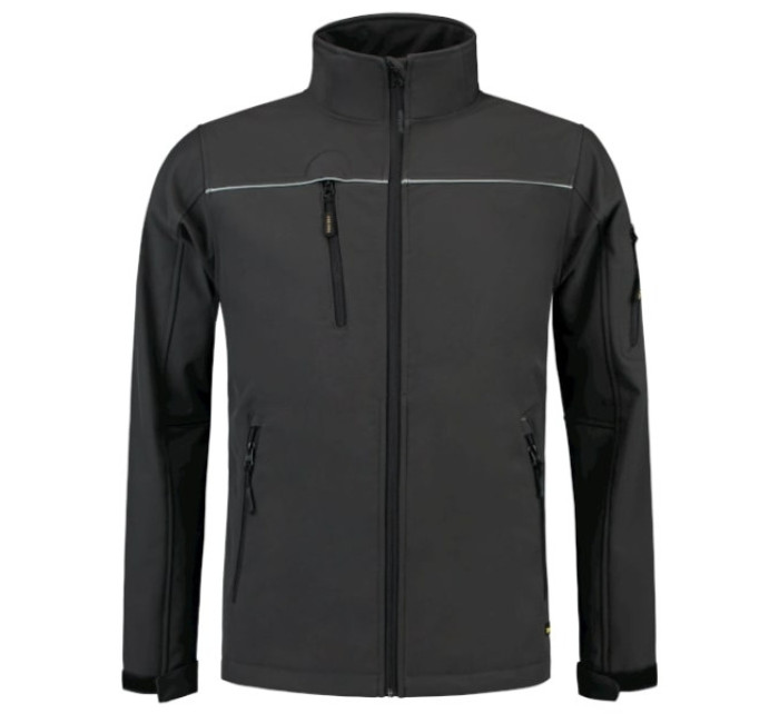 Luxury Softshell softshellová bunda unisex tmavě šedá