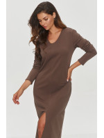 Makadamia Dress M845 Chocolate