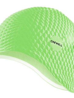 Plavecká čepice Crowell Java Bubble světle zelené barvy 7