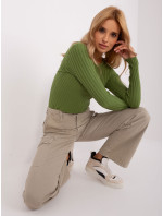 Sweter PM SW model 18900662 khaki - FPrice