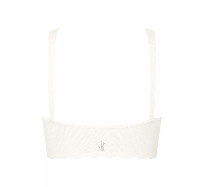 Dámská podprsenka ZERO Feel Bliss Bralette - WHITE - bílá 00GZ - SLOGGI