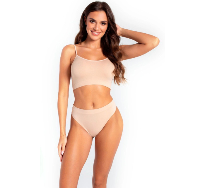 Dámská tanga 1648s Lili beige - GATTA