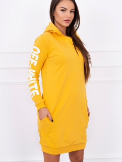 Šaty Off White mustard