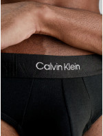 Pánské slipy Briefs Embossed Icon 000NB3298AUB1 černá - Calvin Klein