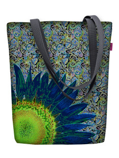 Bertoni Plátěná taška Sunny Blue Flower Multicolour