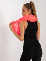 Vzdušný růžový viskózový šátek