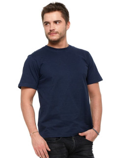 Pánské bavlněné triko Basic tmavě modré