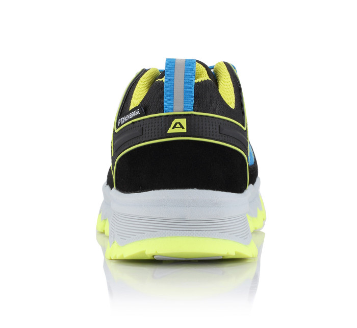 Dětská outdoorová obuv s membránou ptx ALPINE PRO MOLLEHO electric blue lemonade