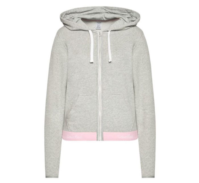 Calvin Klein Top Hoodie Full Z W QS5667E Mikina s kapucí